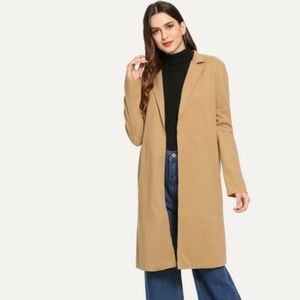 SHEIN LIGHTWEIGHT TRENCH COAT LONG SLEEVE